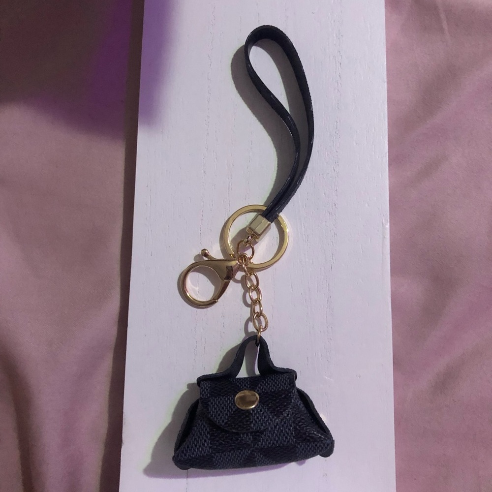 Mini LV Purse Inspo Keychain
